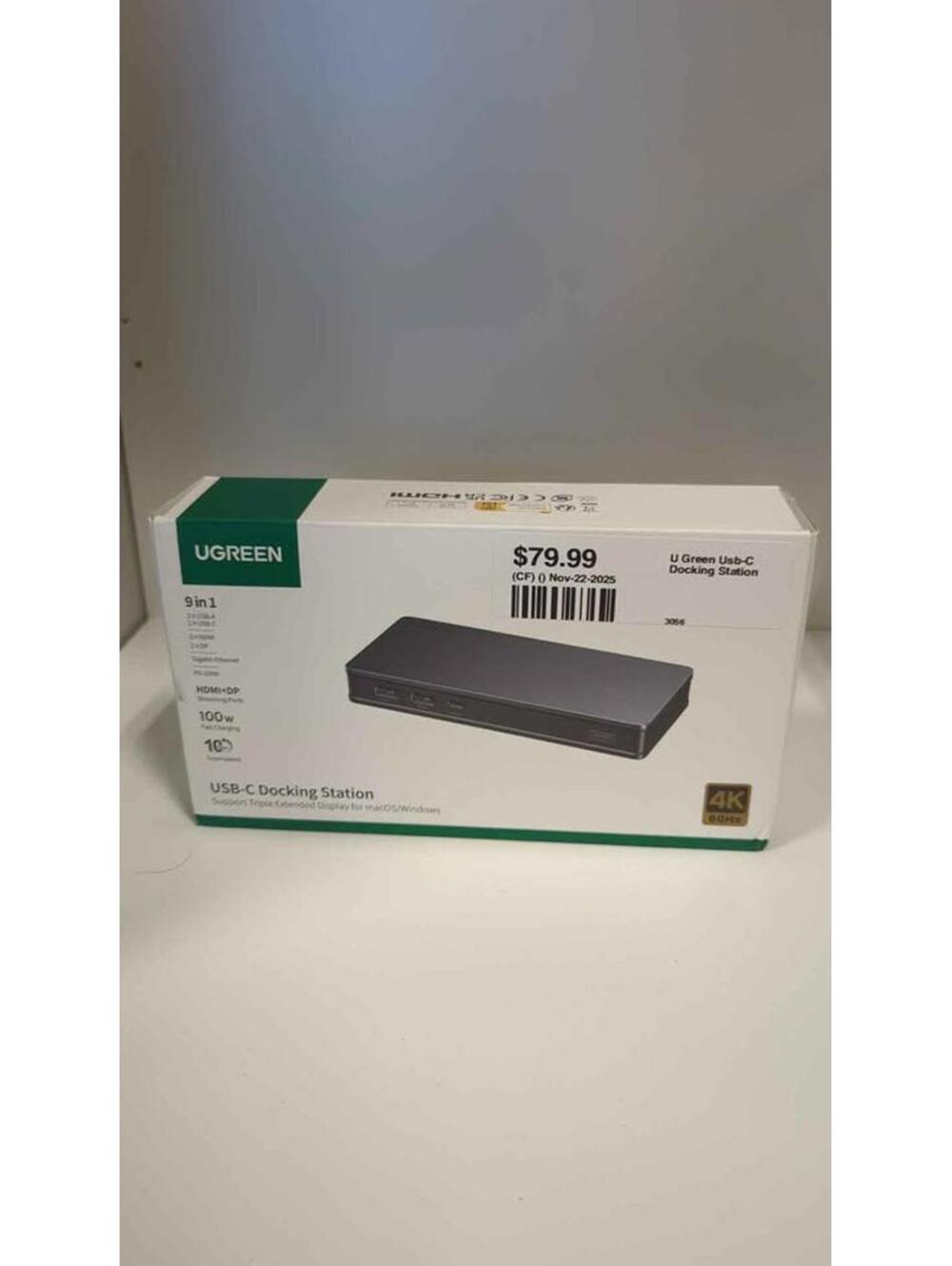 UGREEN 9-in-1 USB-C Docking Station 4K 100W PD